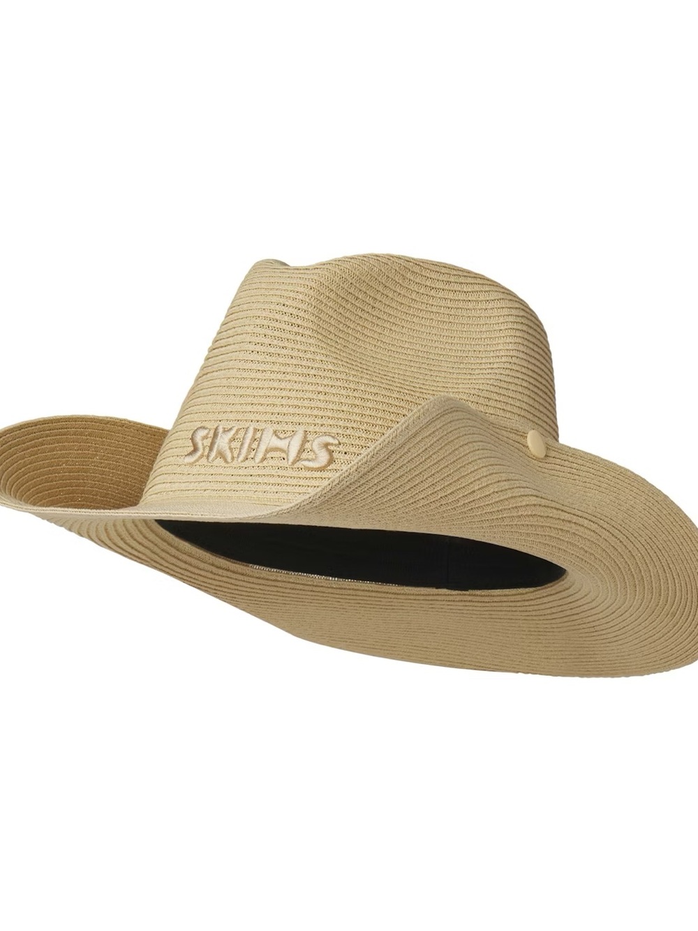SKIMS WOVEN SIDE SNAP HAT NIP - Picture 3 of 4